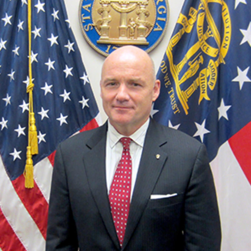 Shawn Hanley is a member of the Veterans Service Board.